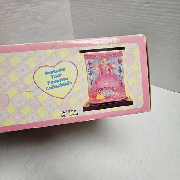 New Vintage 1997 90's Barbie Collector Edition Doll Showcase 15 X 4 X 11.5" - Picture 4 of 12